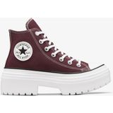 Converse Chuck Taylor All Star Lugged Heel Kadın Bordo Platform Sneaker.508