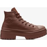 Converse Chuck Taylor All Star Lugged Heel Kadın Kahverengi Deri Platform Bot.202