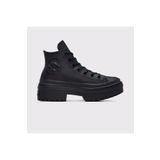 converse Chuck Taylor All Star Lugged Heel Kadın Siyah Deri Platform Sneaker