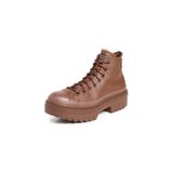 Converse Chuck Taylor All Star Lugged Heel Kahverengi Deri Platform Sneaker, 36, A11547C, 202-Kahverengi, Kadın