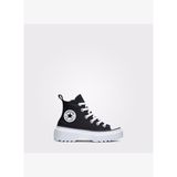 Converse Chuck Taylor All Star Lugged Lift Çocuk Siyah Platform Bot