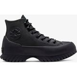 Converse Chuck Taylor All Star Lugged Winter 2.0 Hi Platform Siyah Deri Sneaker - 001-Siyah