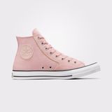 Converse Chuck Taylor All Star Mixed Materials Kadın Pembe Sneaker - 654-Pembe