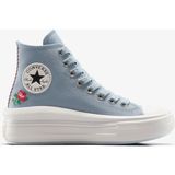 Converse Chuck Taylor All Star Motion Rose Kadın Mavi Platform SNEAKER.478