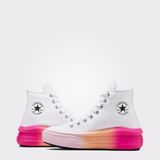 Converse Chuck Taylor All Star Move - Beyaz - Fuşya
