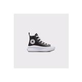 converse Chuck Taylor All Star Move Platform Çocuk Siyah Deri Sneaker
