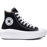 Converse Chuck Taylor All Star Move Platform Hi Unisex Siyah Sneaker.001 Hafif ve Esnek Taban