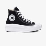 Converse Chuck Taylor All Star Move Platform Hi Unisex Siyah Sneaker Düz 568497c Siyah