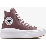 Converse Chuck Taylor All Star Move Platform Unisex Bordo Platform Sneaker - 239-Bordo