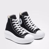 Converse Chuck Taylor All Star Move Unisex Spor Ayakkabı Nefes Alabilir Yapı ile Günlük Kullanıma Uygun - Siyah
