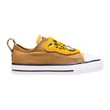 Converse Chuck Taylor All star One Strap Leopards Easy-On Sarı Çocuk Günlük Ayakkabı