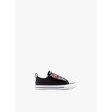 Converse Chuck Taylor All Star One-Strap Spiderweb Bebek Siyah Sneaker