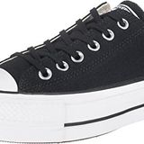 Converse Chuck Taylor All Star Platform Canvas Low Top Kadın Günlük Spor Ayakkabı Siyah 38
