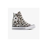 converse Chuck Taylor All Star Platform Wedge Kadın Krem Sneaker