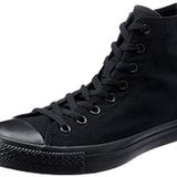 Converse Chuck Taylor All Star - Spor Ayakkabı Unisex, tuval, yüksek boyunlu modeli (Siyah/Beyaz), 37 AB