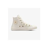 converse Chuck Taylor All Star Taylored Lux Çocuk Krem Deri Sneaker