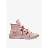 Converse Chuck Taylor All Star Unisex Nubuk Pembe Sneaker