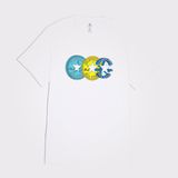 Converse Chuck Taylor Distorted Erkek Beyaz T-Shirt - Beyaz - Beyaz - Beyaz
