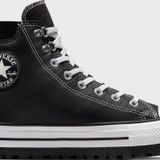 Converse Chuck Taylor Logolu Su Geçirmez Sneaker Unisex Ayakkabı A04480C 001 SİYAH