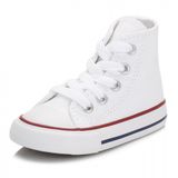 Converse Chuck Taylor tüm Star Yüksek, Sneaker Yüksek Boyun Unisex-Çocuk, Beyaz, 22