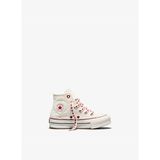 Converse Chucks In Love Chuck Taylor All Star EVA Lift Çocuk Krem Sneaker