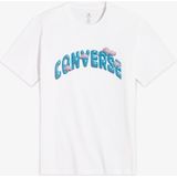 Converse Classic Erkek Baskılı Beyaz T-Shirt - 102-Beyaz - XS