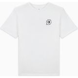 Converse Classic Erkek Grafik Baskılı Beyaz T-Shirt - 102-Beyaz