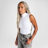 Converse Classic Kadın Kolsuz Boğazlı Yaka Beyaz T-Shirt - 102-Beyaz