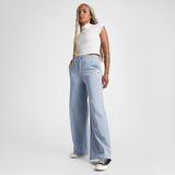 Converse Classic Kadın Loose Fit Mavi Eşofman Altı - 478-Mavi