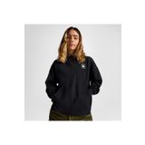 converse Classic Kadın Oversized Fit Siyah Hoodie