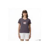 converse Classic Kadın Slim Fit Baskılı Siyah T-shirt