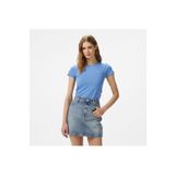converse Classic Kadın Slim Fit Mavi T-shirt