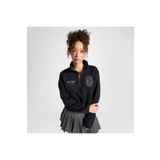 converse Classic Kadın Yarım Fermuarlı Siyah Sweatshirt