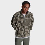 Converse Contrast Sherpa Erkek Haki Ceket - XS