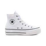 Converse Convers CHUCK TAYLOR ALL STAR PLATFORM CANVAS Kadın Günlük Spor A Beyaz