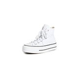 Converse CTAS Merhaba Asansör, Sneaker Yüksek Boyun Kız, Beyaz (Beyaz/Siyah/Beyaz 102), 35 AB
