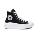 Converse Ctas Move Hi Kadın Günlük Ayakkabı 568497C Siyah-Siyah-36 siyah