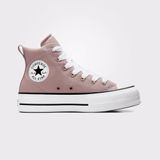Converse Ctas Puff Lift Hi Bite Kadın Günlük Spor Ayakkabı Pembe 37
