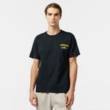 Converse Erkek Baskılı Siyah T-Shirt - 001-Siyah - XS
