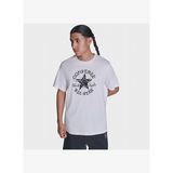 Converse Erkek Beyaz Kırık Bardak Logolu T-Shirt