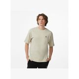 Converse Erkek Chevron Baskılı Bej T-Shirt