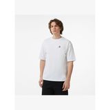 Converse Erkek Chevron Baskılı Beyaz T-Shirt