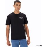 Converse Erkek Grafik Baskılı Siyah T-Shirt.001 - XS