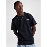 Converse Erkek Grafik Baskılı Siyah T-Shirt.001