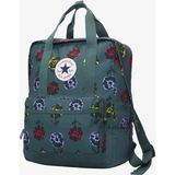 Converse Floral Square Unisex Yeşil Sırt Çantası.384