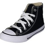 Converse-Gençlik Chuck Taylor All Star Hi, Spor ayakkabı bassi Unisex Bambino, Siyah, 28 AB