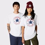 Converse Go-To All Star Patch Logo Unisex Beyaz Günlük T-Shirt.102 - M
