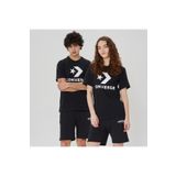 converse Go-to Star Chevron Logo Unisex Siyah T-shirt