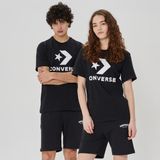 Converse Go-To Unisex Siyah T-Shirt - 2XL - 001-Siyah