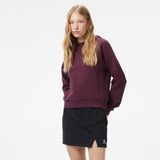 Converse Kadın Bordo Sweatshirt Düz Desenli XL Rahat Kesim Sezonluk Ürün - 003-Bordo